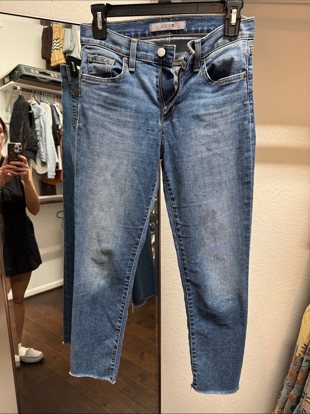 Joe's Jeans Light Blue Ankle Crop Slim Jeans